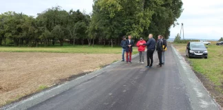 Zmodernizowane drogi w Kalinie Małej i Falniowie Wysiołku
