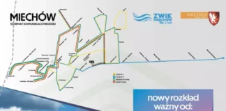Od 14 grudnia będzie zmiana rozkładu komunikacji miejskiej w Miechowie