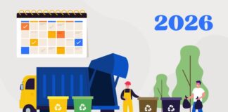 Harmonogramy odbioru odpadów komunalnych w Gminie i Mieście Miechów na I półrocze 2026 roku