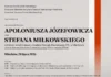 Ku czci Apoloniusza Józefowicza oraz Stefana Miłkowskiego…