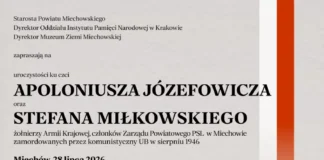 Ku czci Apoloniusza Józefowicza oraz Stefana Miłkowskiego…