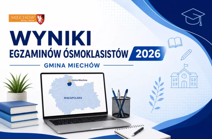 Wyniki egzaminu w szkołach Gminy Miechów