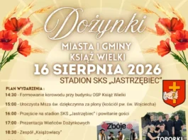 W niedzielę 16 sierpnia Dożynki w Książu Wielkim
