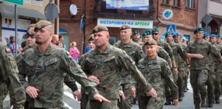 Miechów powitał uczestników I Kompanii Kadrowej