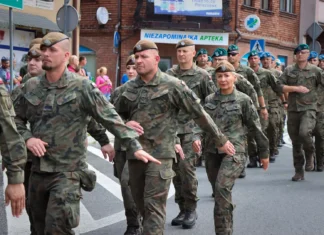 Miechów powitał uczestników I Kompanii Kadrowej