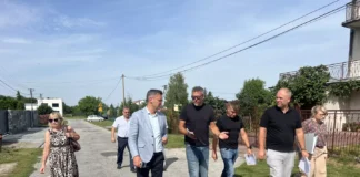 Przekazano plac budowy pod przebudowę ul. Słonecznej w Miechowie