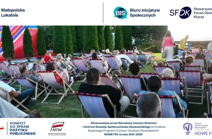 Wspólny wieczór w Książu Wielkim – kino plenerowe dla mieszkańców