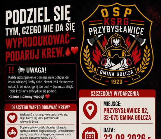 Oddaj krew, uratuj komuś życie