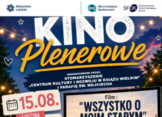 Kino Plenerowe w Książu Wielkim już 15 sierpnia
