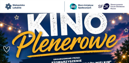 Kino Plenerowe w Książu Wielkim już 15 sierpnia