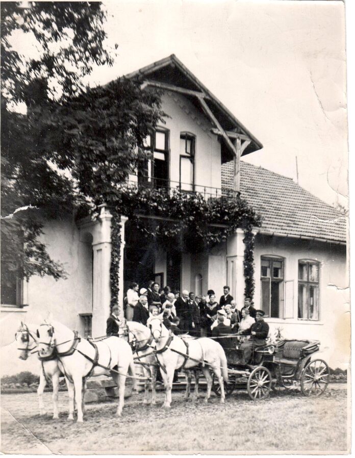 Rzemiędzice - dworek Szporów (przed wojną)
