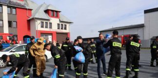 Ćwiczenia gminne OSP i przekazanie wyposażenia dla jednostek