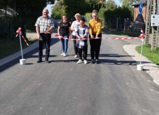 Przebudowano drogę gminną w Brzuchani
