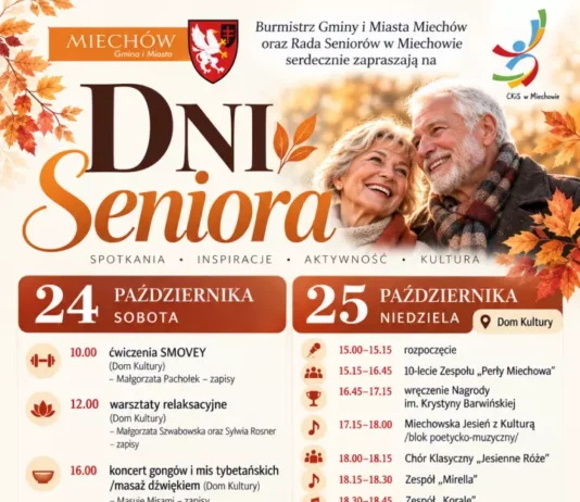 Dni Seniora w Miechowie. Zapraszamy!