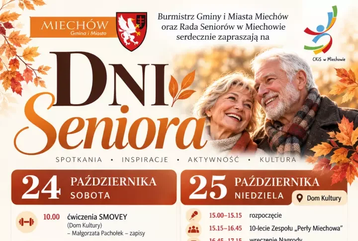 Dni Seniora w Miechowie. Zapraszamy!