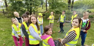 Sportowo – odblaskowe powitanie jesieni w Szkole Podstawowej w Antolce