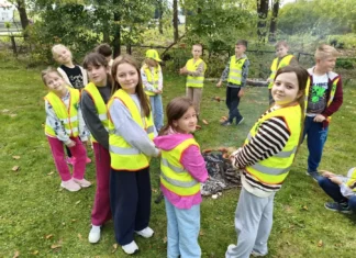 Sportowo – odblaskowe powitanie jesieni w Szkole Podstawowej w Antolce